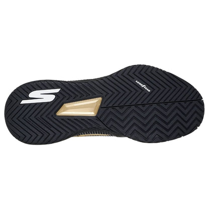 Skechers Viper Court Pro 2.0 Black/Gold  Shoe | Pickleball Sports
