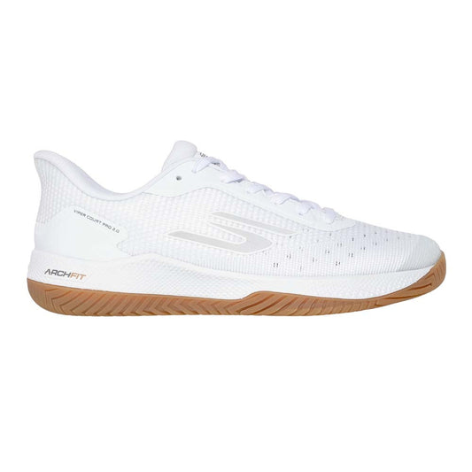 Skechers Viper Court Pro Wide Shoe -White/Black | Pickleball Sports