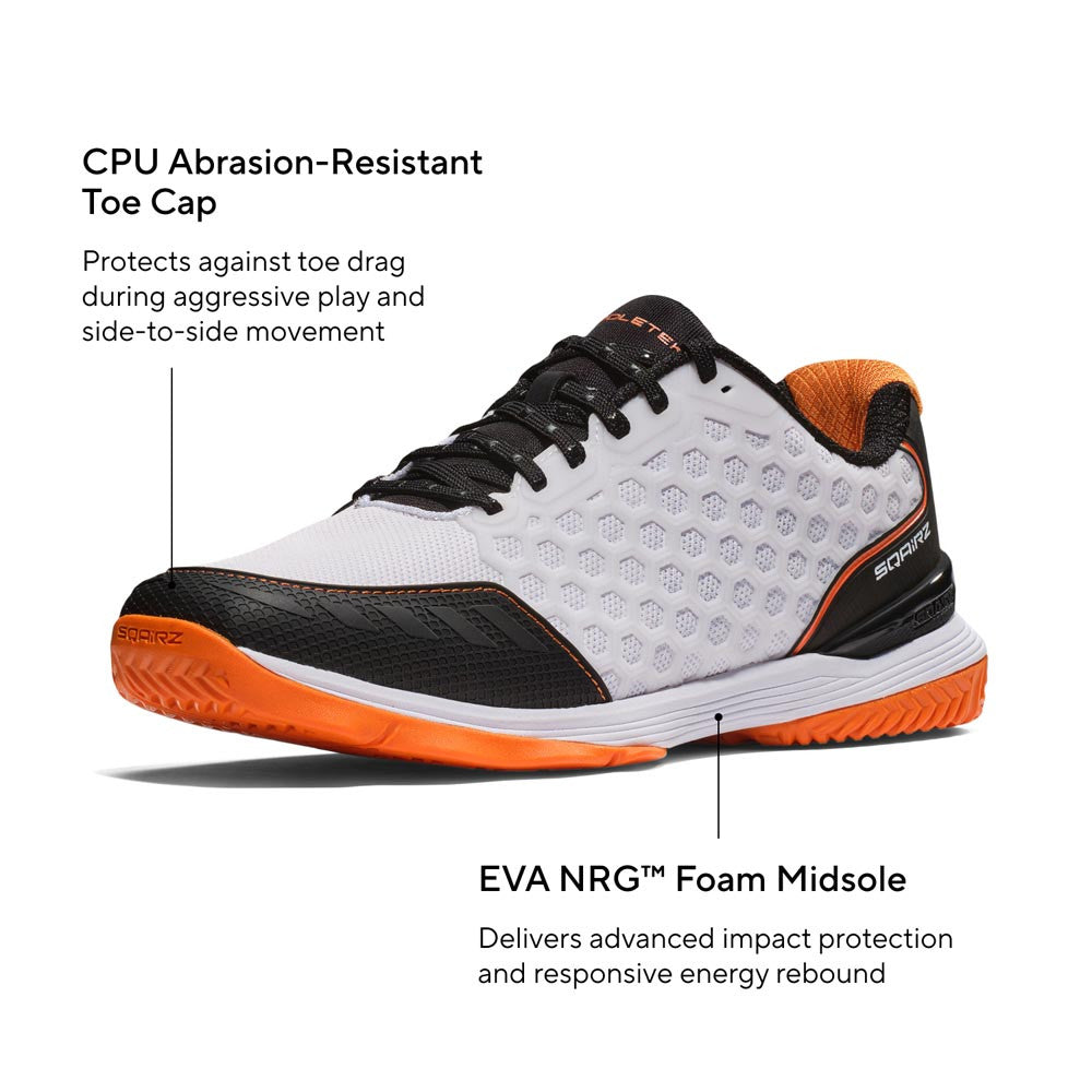 SQAIRZ XRZ2™ Pickleball Court Shoes - Ember | Pickleball Sports