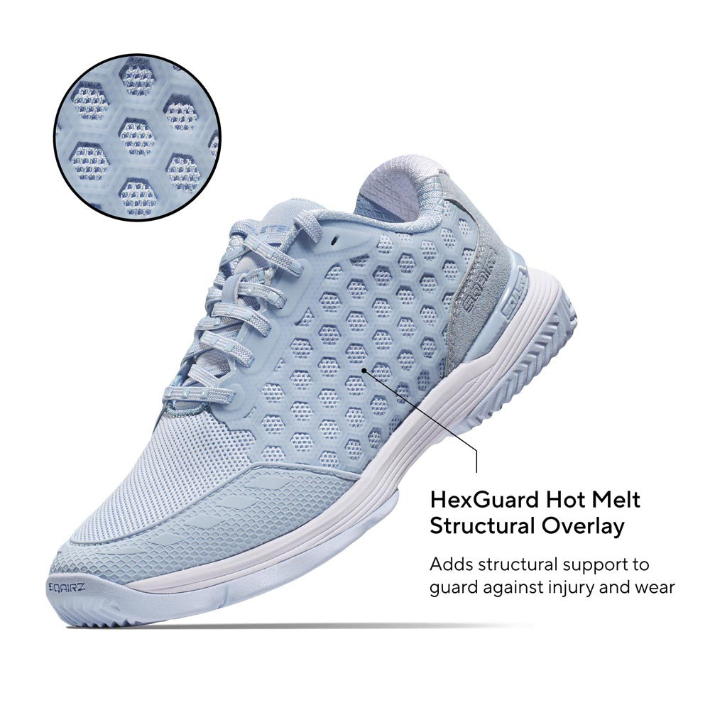 SQAIRZ XRZ2™ Pickleball Court Shoes - Glacier | Pickleball Sports