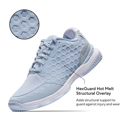 SQAIRZ XRZ2™ Pickleball Court Shoes - Glacier | Pickleball Sports