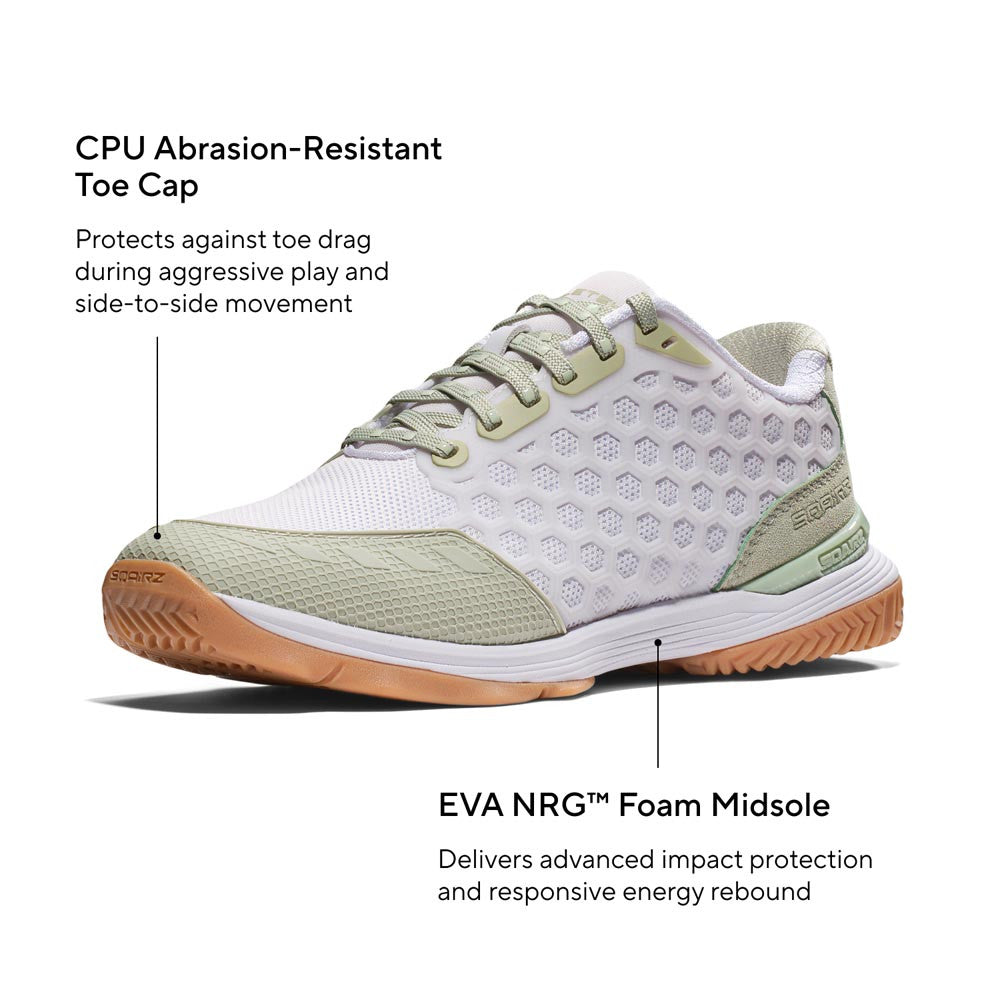 SQAIRZ XRZ2™ Pickleball Court Shoes - Sage | Pickleball Sports