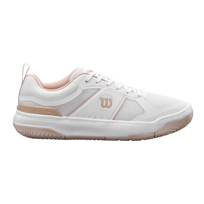 Wilson Pickle Pro White/White/Cameo Rose  Pickleball Shoe | Pickleball Sports