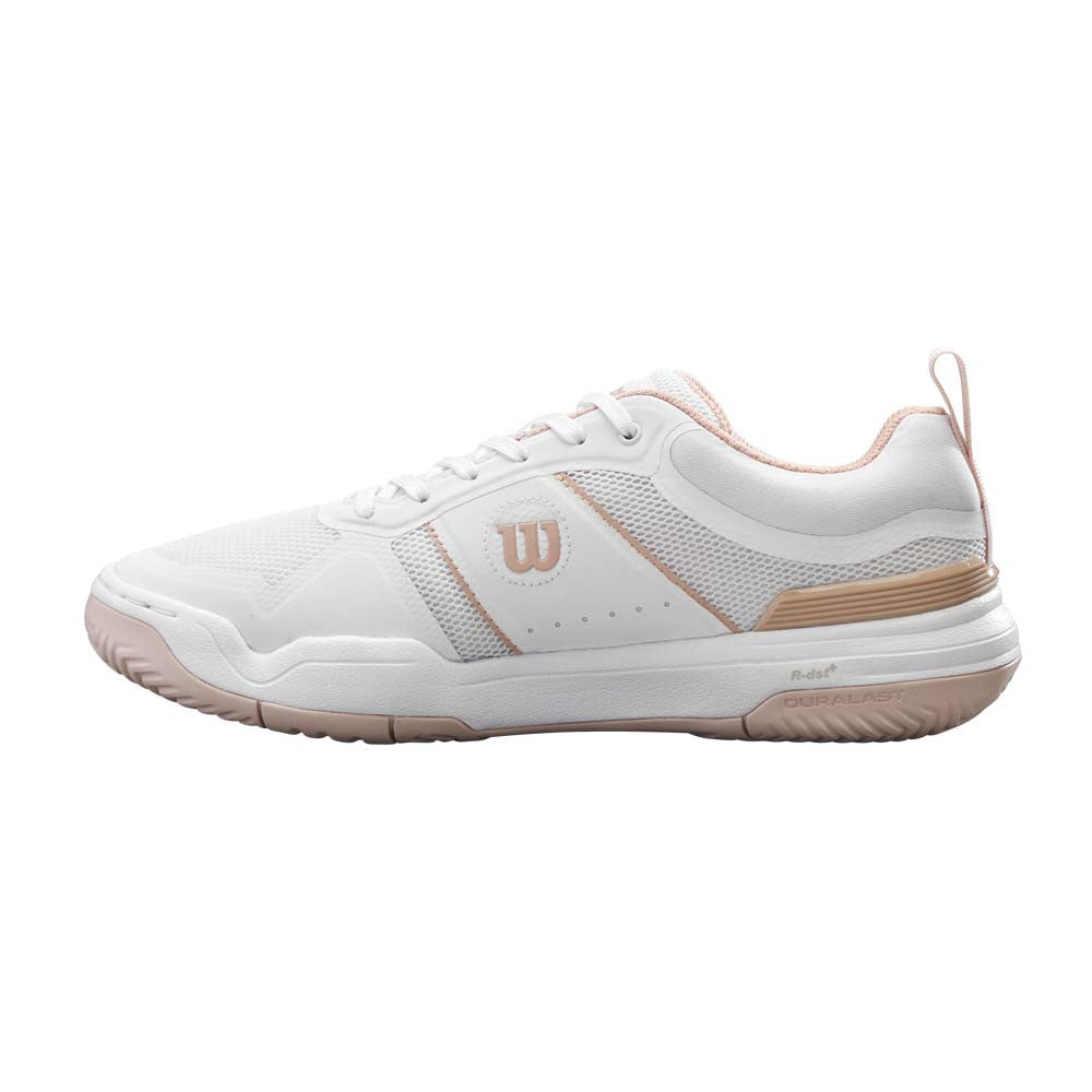 Wilson Pickle Pro White/White/Cameo Rose  Pickleball Shoe | Pickleball Sports