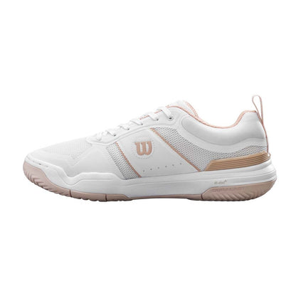 Wilson Pickle Pro White/White/Cameo Rose  Pickleball Shoe | Pickleball Sports
