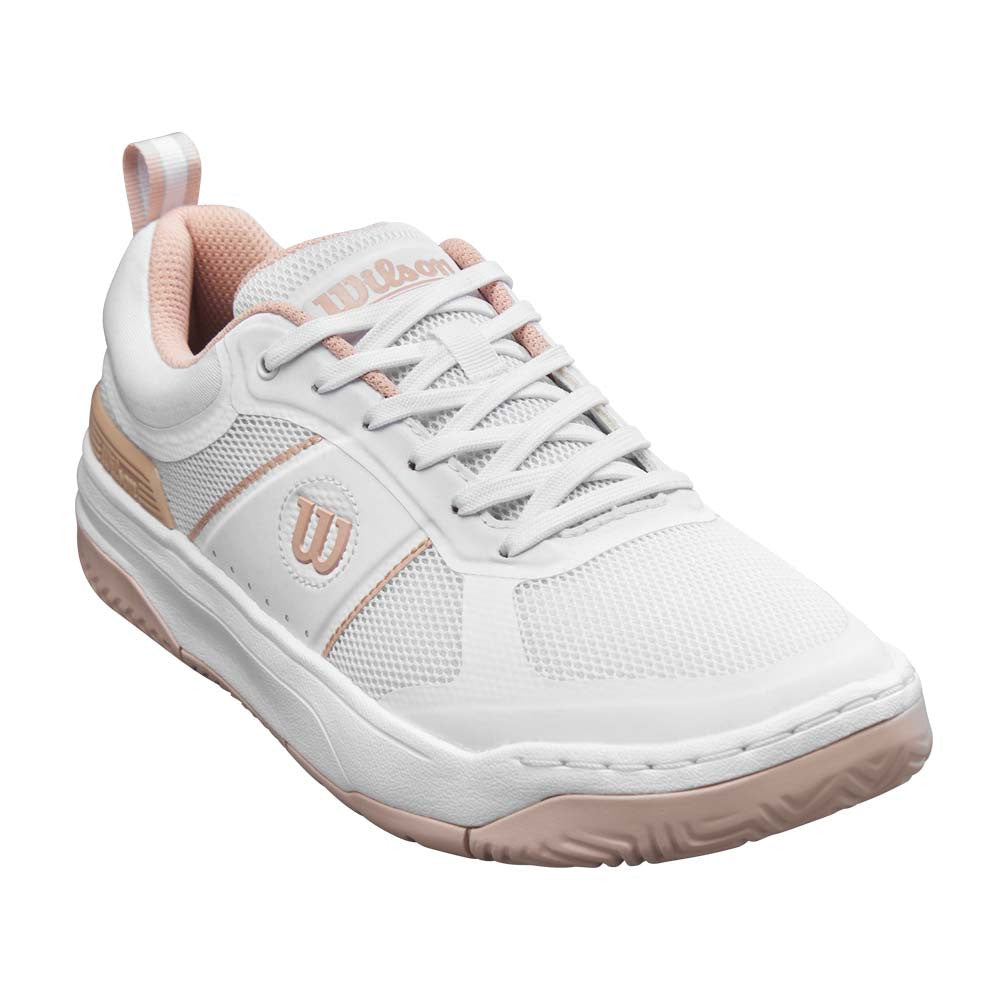 Wilson Pickle Pro White/White/Cameo Rose  Pickleball Shoe | Pickleball Sports