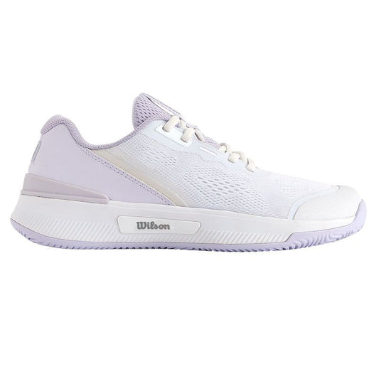 Wilson Intrigue Pro Court   White/Lavender Blue/Silver Shoe | Pickleball Sports