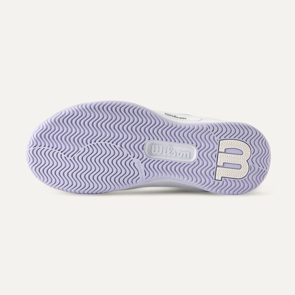 Wilson Intrigue Pro Court   White/Lavender Blue/Silver Shoe | Pickleball Sports