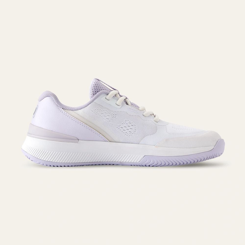 Wilson Intrigue Pro Court   White/Lavender Blue/Silver Shoe | Pickleball Sports