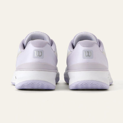 Wilson Intrigue Pro Court   White/Lavender Blue/Silver Shoe | Pickleball Sports