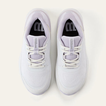 Wilson Intrigue Pro Court   White/Lavender Blue/Silver Shoe | Pickleball Sports