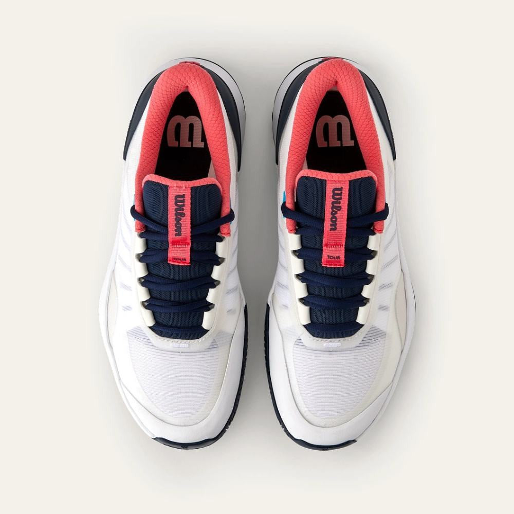 Wilson Intrigue Pro Court White/Navy Blazer/Dubarry  Shoe | Pickleball Sports