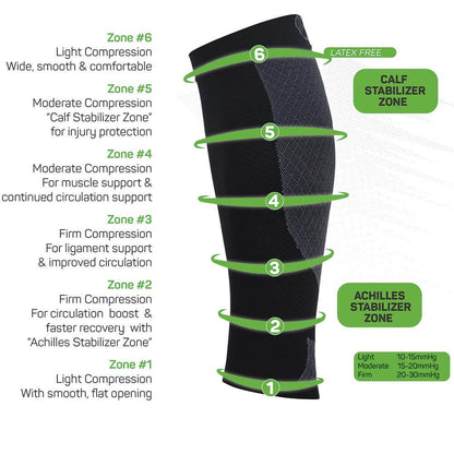 OS1st CS6 Calf Sleeves | Pickleball Sports
