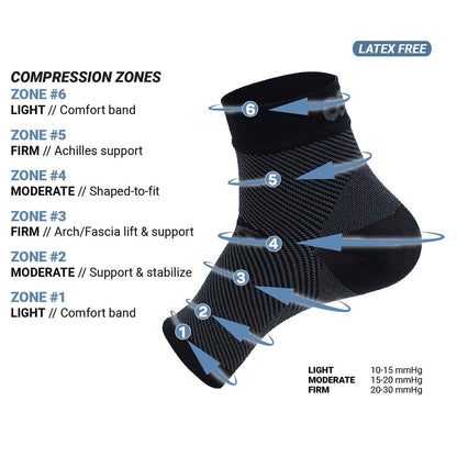 OS1st FS6 Performance Foot Sleeve | Pickleball Sports