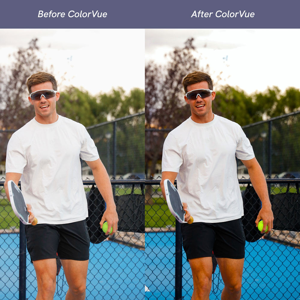 Vantage Labs The Vue Photochome 2.0 Lens Pickleball Glasses | Pickleball Sports