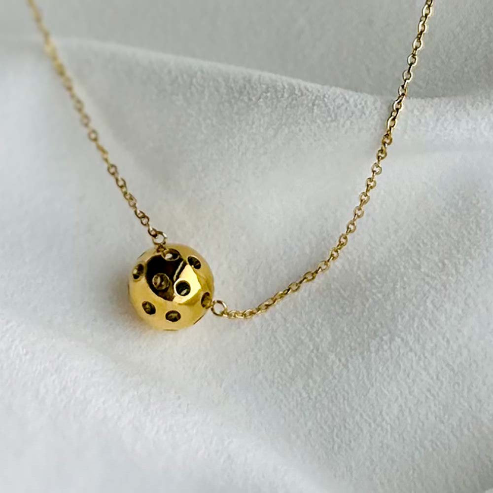 The Dainty Dinker The Volley Pickleball Necklace | Pickleball Sports