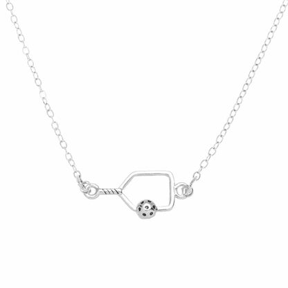 Born to Rally Pickleball Passion Pendant Necklace | Pickleball Sports