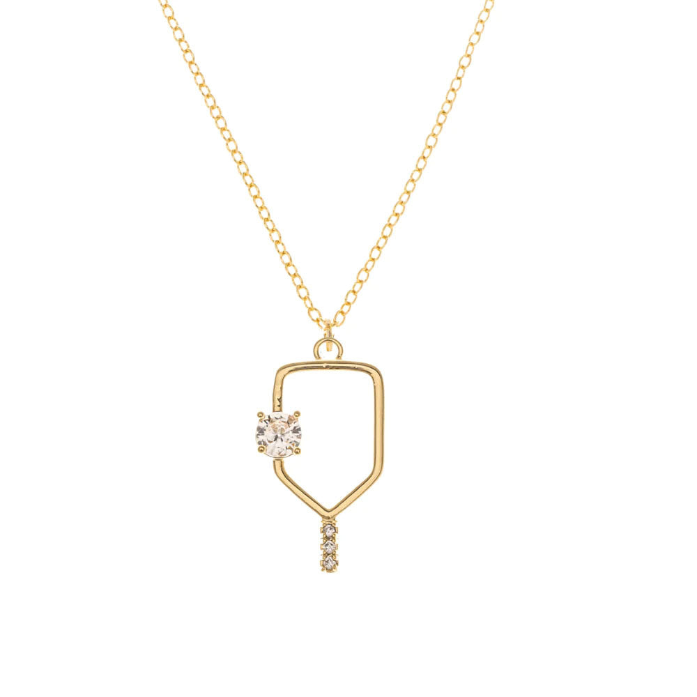 Born to Rally Serve and Sparkle Pickleball Necklace | Pickleball Sports