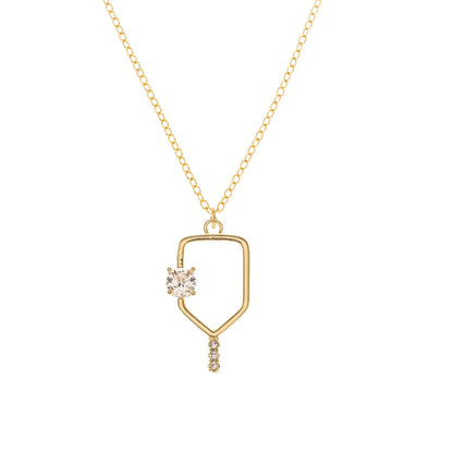 Born to Rally Serve and Sparkle Pickleball Necklace | Pickleball Sports