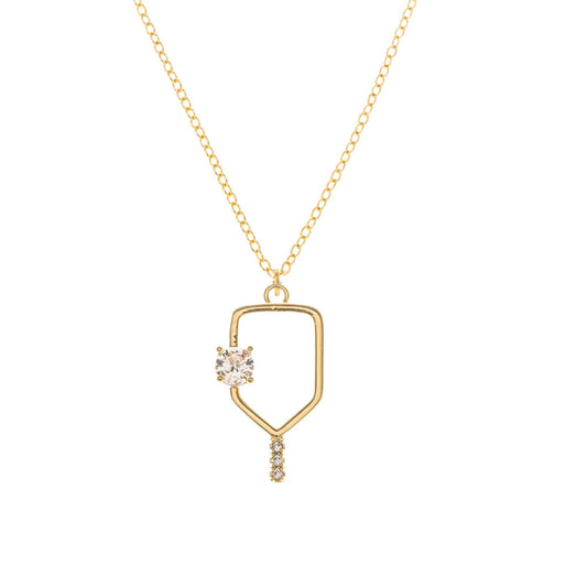 Born to Rally Serve and Sparkle Pickleball Necklace | Pickleball Sports