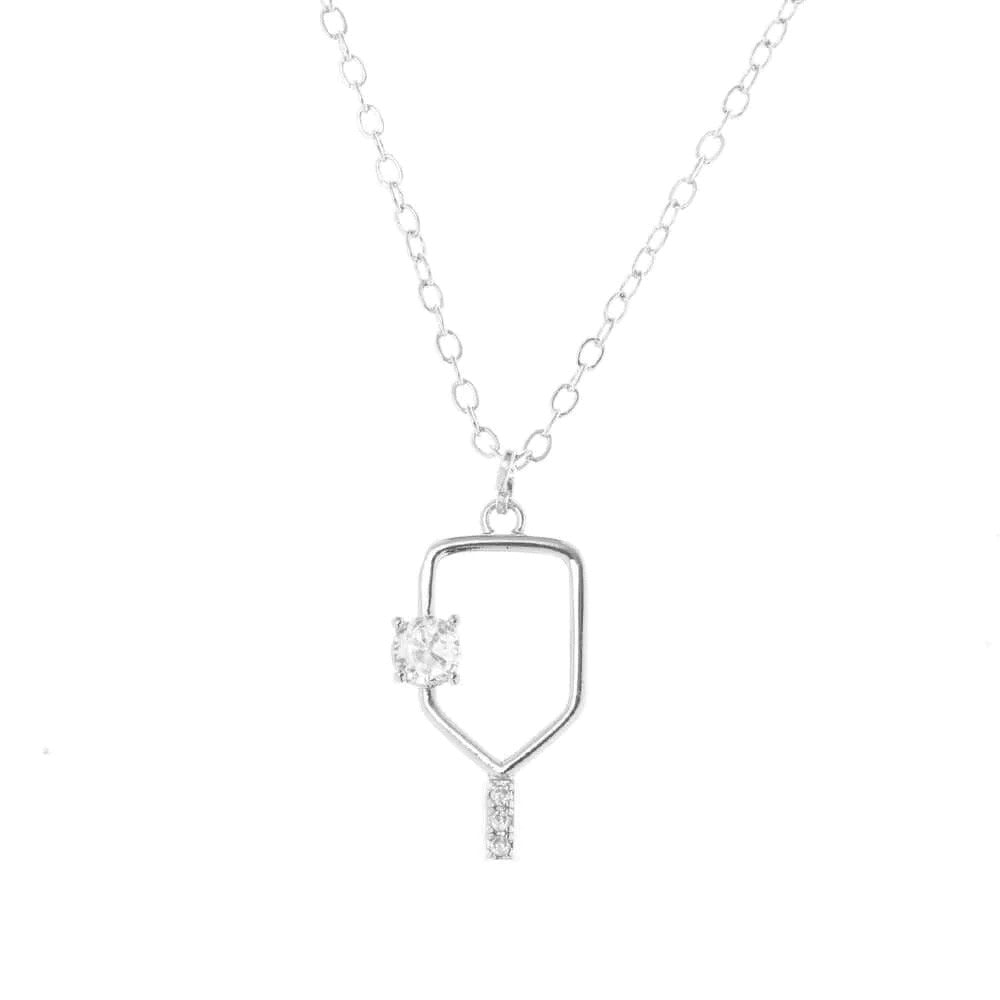 Born to Rally Serve and Sparkle Pickleball Necklace | Pickleball Sports
