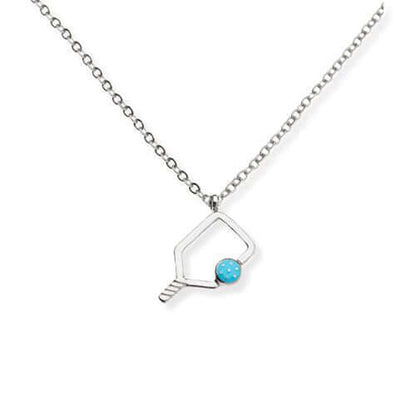 Born to Rally Color Pop Pickleball Necklace | Pickleball Sports