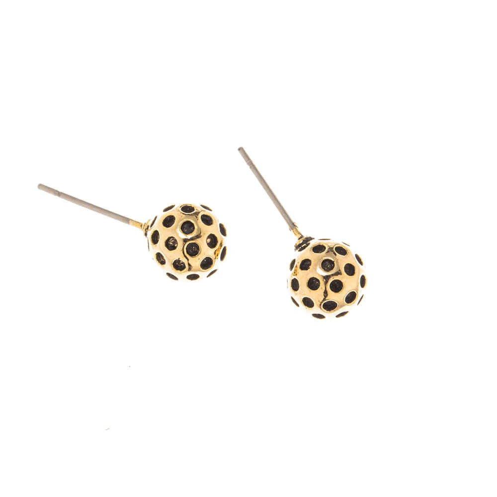 Born to Rally Pickleball Stud Earrings | Pickleball Sports