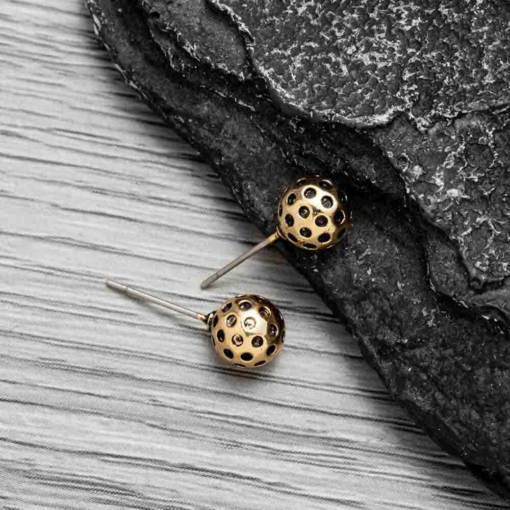Born to Rally Pickleball Stud Earrings | Pickleball Sports