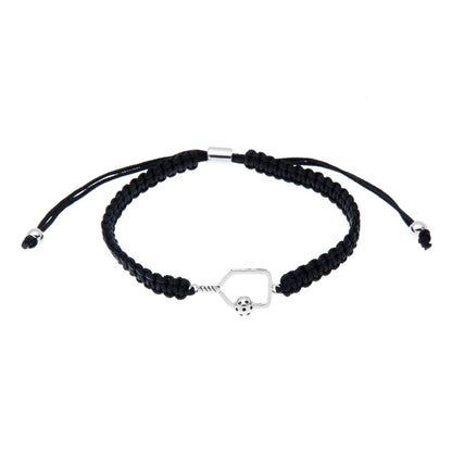 Born to Rally Pickleball Paddle Adjustable Rope Bracelet | Pickleball Sports