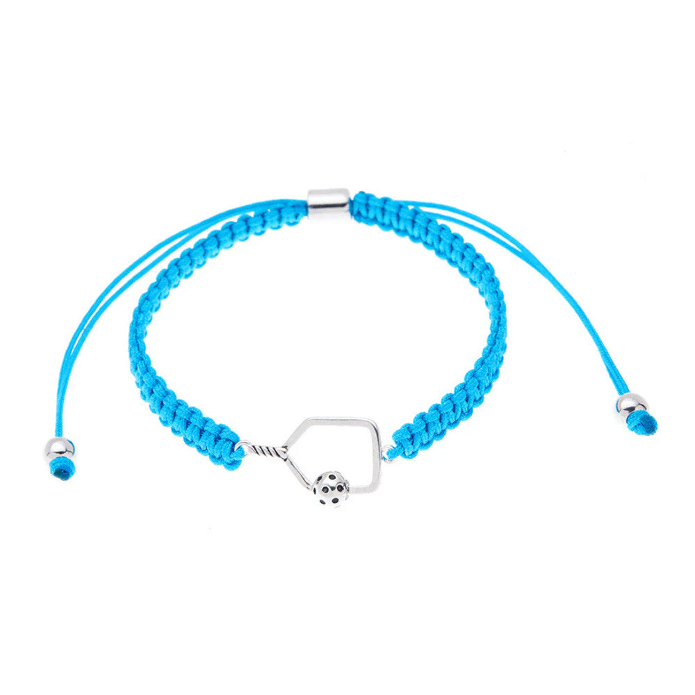 Born to Rally Pickleball Paddle Adjustable Rope Bracelet | Pickleball Sports