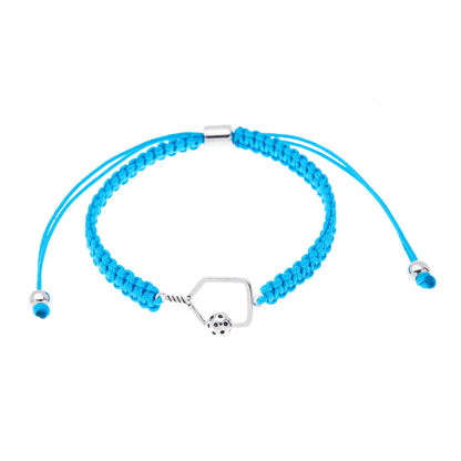 Born to Rally Pickleball Paddle Adjustable Rope Bracelet | Pickleball Sports