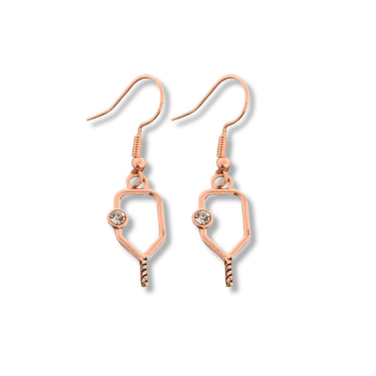 Born to Rally Pickleball Dangle Earrings | Pickleball Sports