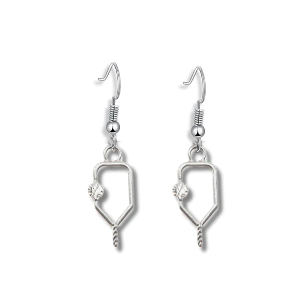 Born to Rally Pickleball Dangle Earrings | Pickleball Sports