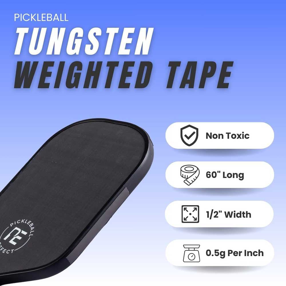 Pickleball Effect Tungsten Weighted Tape | Pickleball Sports
