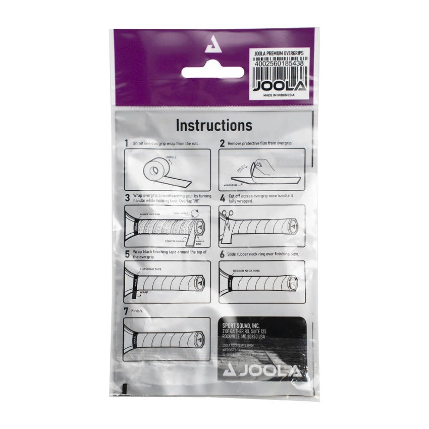 JOOLA Premium Overgrip - 4-Pack | Pickleball Sports