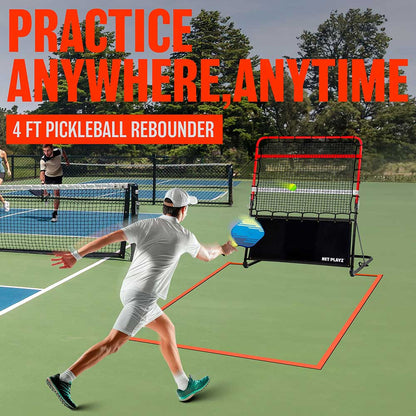 NET PLAYZ 4FT Pickleball Rebounder | Pickleball Sports