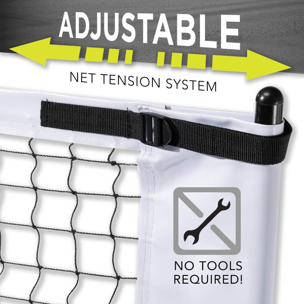 Franklin Portable Pickleball Net System with Wheels | Pickleball Sports