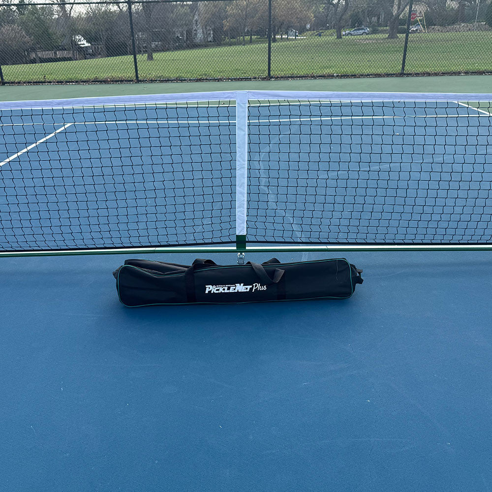 OnCourt OffCourt PickleNet Plus on Wheels | Pickleball Sports