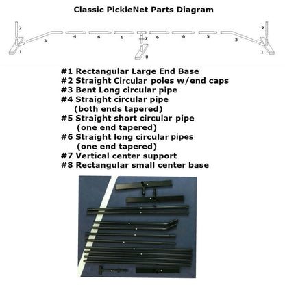 Classic PickleNet Replacement Parts | Pickleball Sports