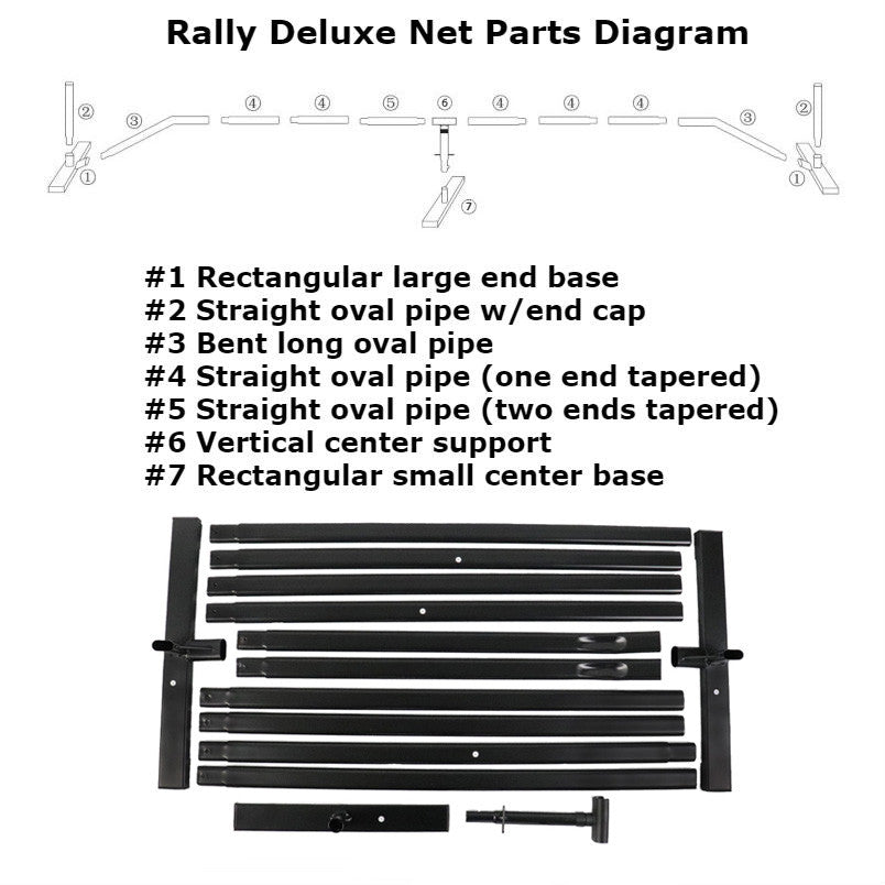 Rally Deluxe Net Replacement | Pickleball Sports