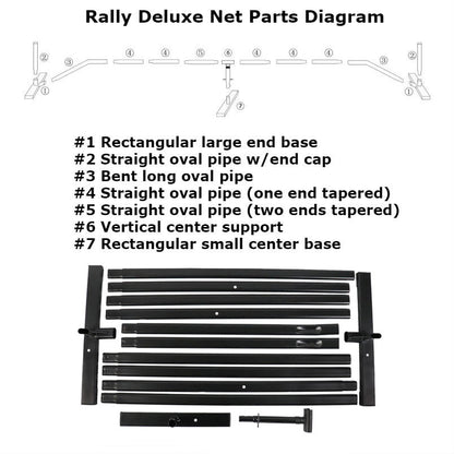Rally Deluxe Net Replacement | Pickleball Sports