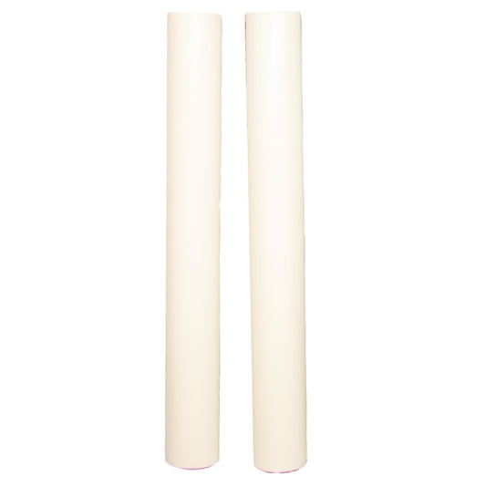 PVC Net Post Sleeves Set of 2 with Caps | Pickleball Sports