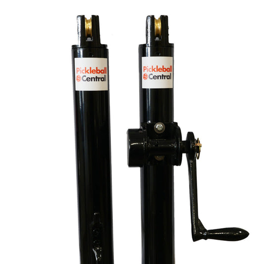 PickleballCentral Heavy-Duty Pickleball Net Posts | Pickleball Sports