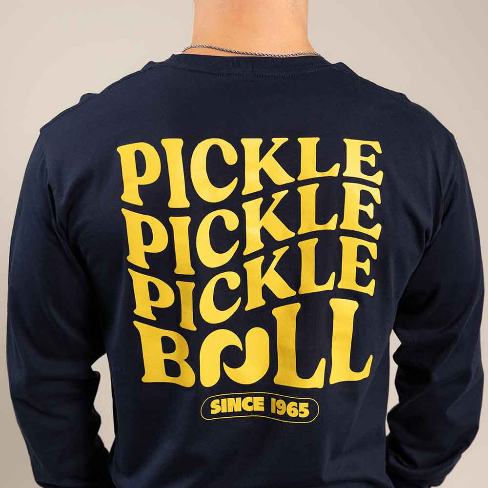 Heritage Pickle Long Sleeve Tee - Unisex Pickleball Shirt | Pickleball Sports