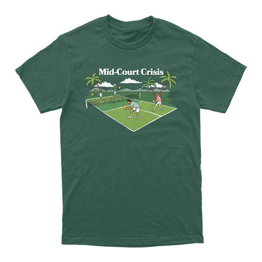 Wallflower Mid Court Crisis T-Shirt - Unisex | Pickleball Sports