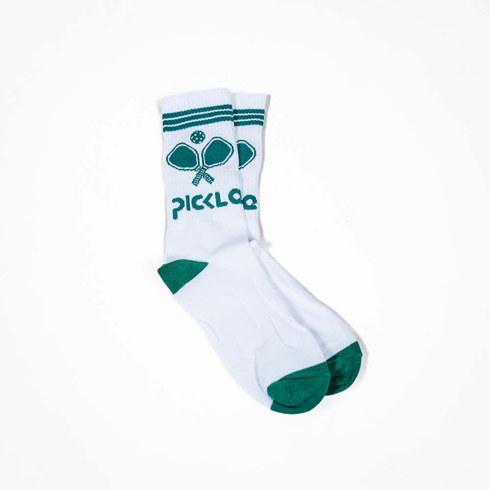 Heritage Pickle-ball Paddle Crew Socks | Pickleball Sports