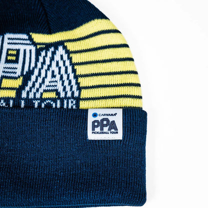PPa Jacquard Pom Beanie | Pickleball Sports