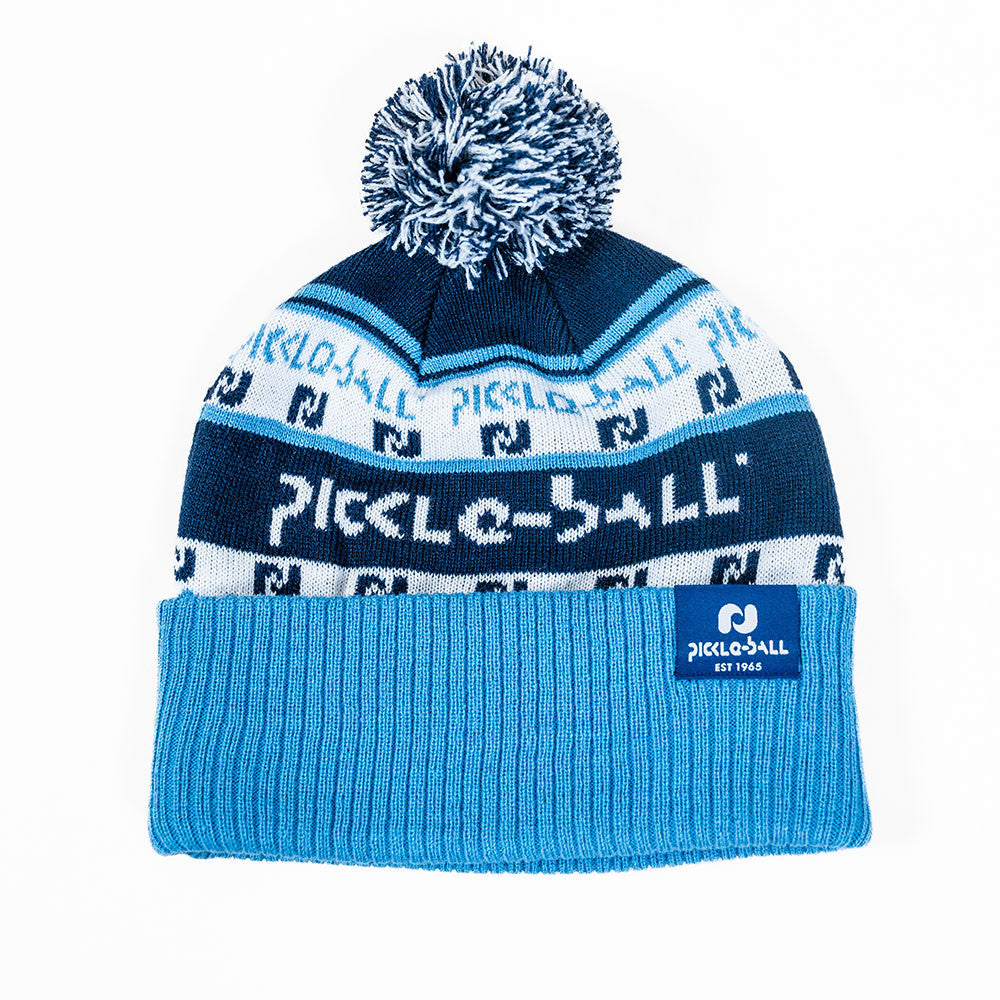 Heritage Pickle-ball Old School Pom Beanie | Pickleball Sports