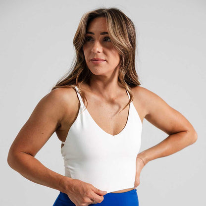 erne Florence Ribbed Tank Bra Top | Pickleball Sports