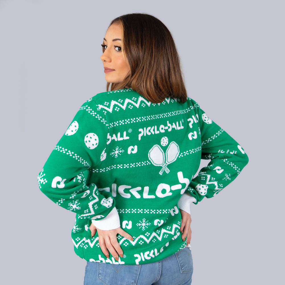 Heritage Pickle-ball Holiday Sweater | Pickleball Sports